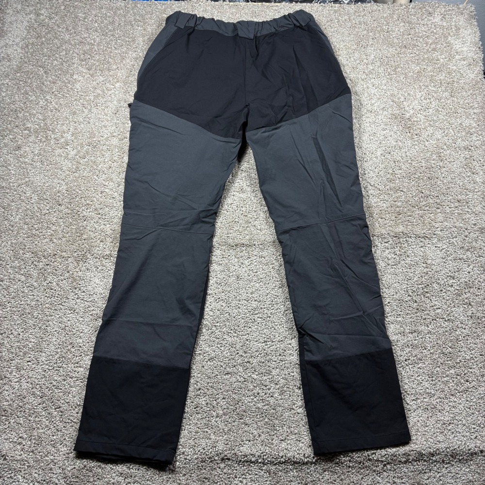 Decathlon Forclaz MT500 Trek Mens Hiking‎ Pants Gray Black Technical 28x31